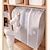 Garment Bags Dust Cover PEVA Clothes Cover Transparent Coat Hanging ...