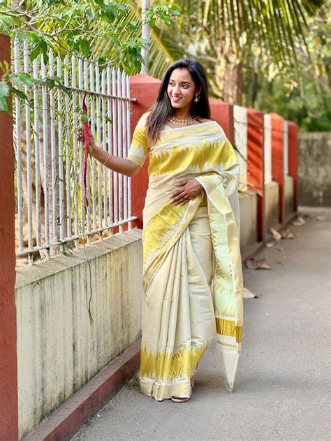 Kerala Saree Online – Southloom.com - Kerala Handloom and Indian Ethnic ...