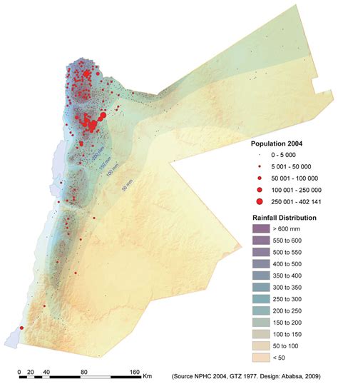 Atlas of Jordan - Changes in the Regional Distribution of the Population - Presses de l’Ifpo