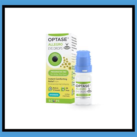 OPTASE® Allegro Eye Drops – myze The Daily Care for Eyes