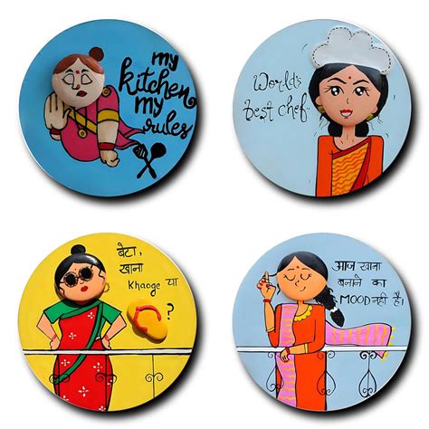 Buy BENAVJI Printed MDF Wooden Tea Food Quotes Funny & Intellectual ...