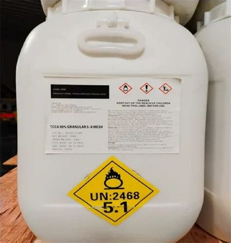 Tcca 90% - Trichloroisocyanuric Acid 50 Kg ( Tcca 90% Granules ...