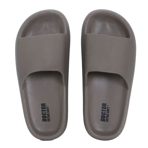 DOCTOR EXTRA SOFT D-504 Men's Classic Ultra Soft Sliders/Slippers with ...