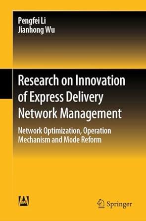 Buy Research on Innovation of Express Delivery Network Management ...