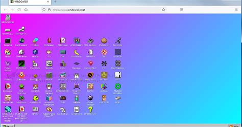 Windows 93 в веб-сайте — Teletype