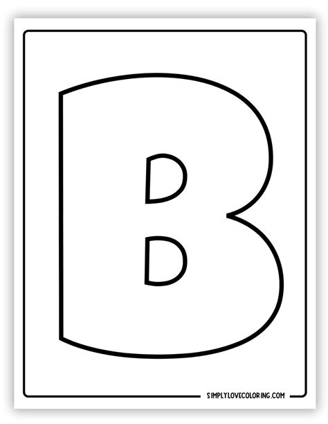 Printable Bubble Letters (Free PDF Printables) - Simply Love Coloring