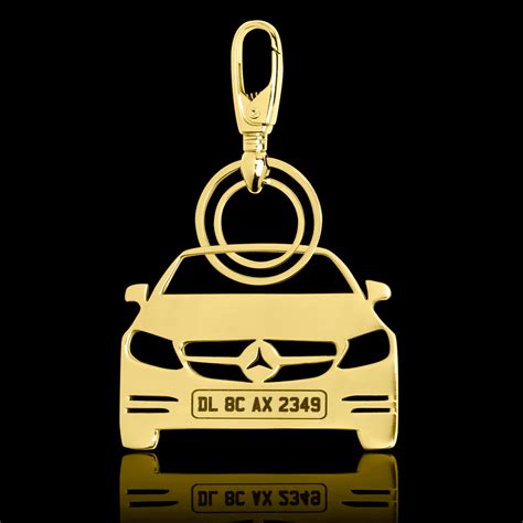 Buy Gold Plated Car Keychain Online at the Best Price