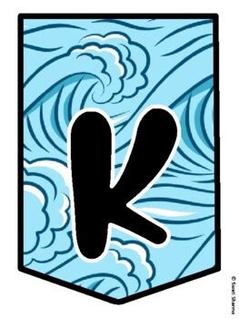 KINDERGARTEN IS TURTLE-LY COOL! Ocean Bulletin Board Letters school ...