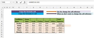 How to Copy Excel Formula 的图像结果