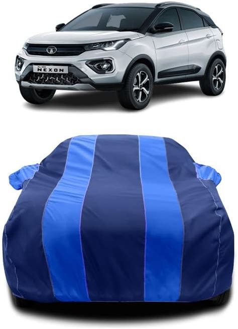 COVER MART-Car Body Cover Compatible for Tata Nexon XZA Plus DT Roof ...