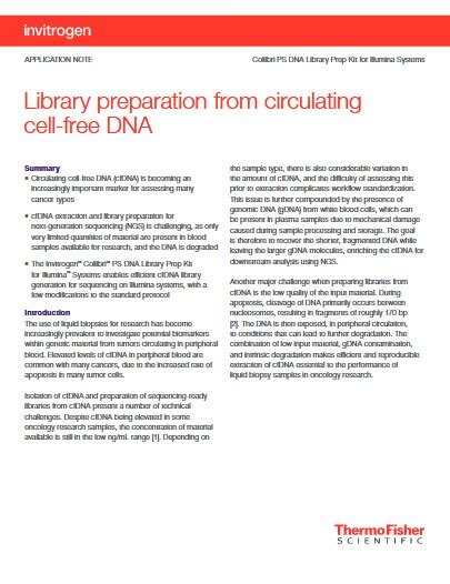 cfDNA Library Prep Process 的图像结果