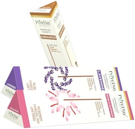 PureDay Bambooless Agarbatti | Pack of 2 | 160 Dhoop Sticks | Jasmine ...
