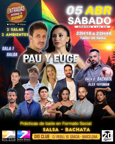 Sábado Salsa Nights & Bachata | Seven Dance - Escuela de baile en Barcelona