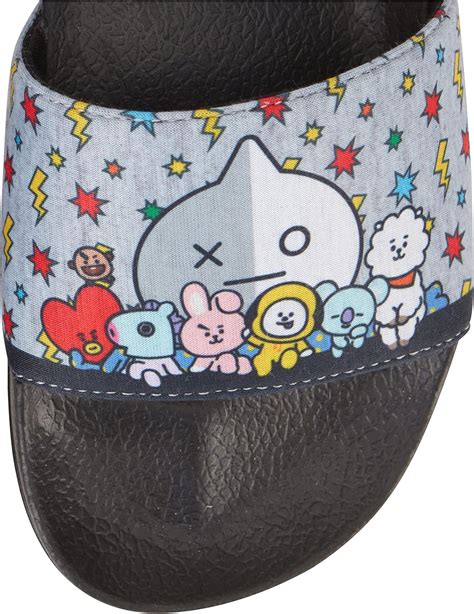 Buy BT21 Line Friends Ladies Slides - Officially Licensed Slides - Tata ...