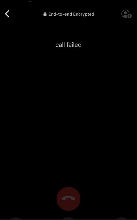 Call failed - Apple Community