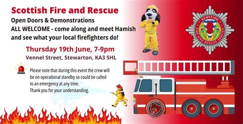 Scottish Fire and Rescue Open Doors & Demonstration, Stewarton Fire ...