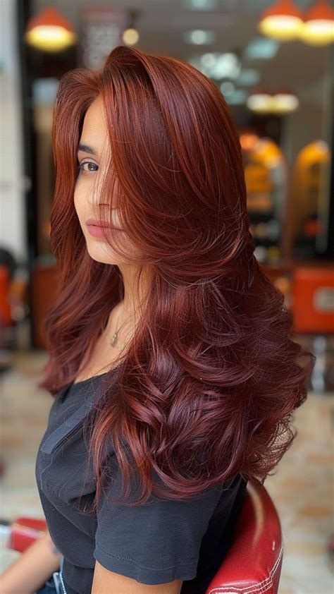 16 Trendy Dark Auburn Hair Colors That Will Turn Heads | Lookosm