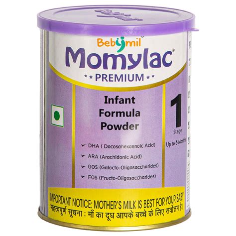 Buy Momylac Premium Infant Formula Stage 1 Powder, 400 gm Tin | 19 ...