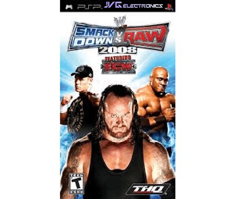 Download WWE SmackDown vs. Raw 2008 ISO File For PSP
