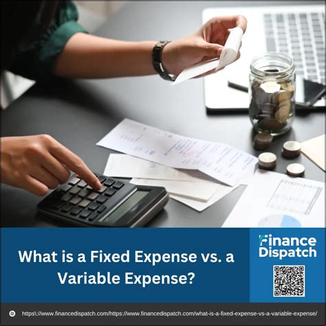 What is a Fixed Expense vs. a Variable Expense? - Finance Dispatch