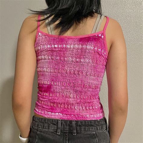 Women's Pink Vest | Depop