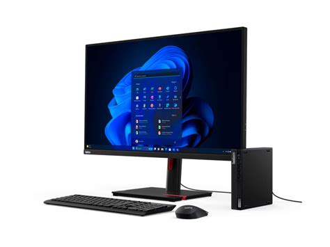 Sobremesa Lenovo ThinkCentre M70q Gen5 + Monitor ThinkCen...