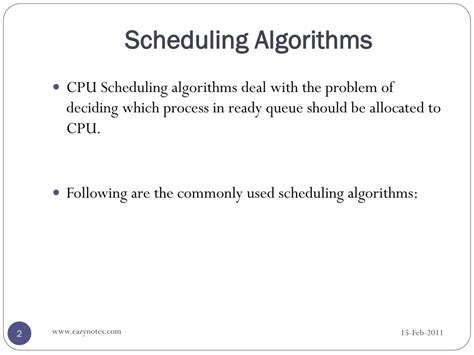 Image result for Network Scheduling Algorithms