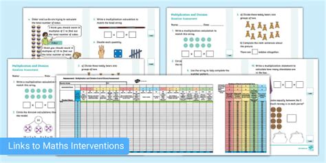 👉 Year 2 Multiplication and Division Baseline Assessment