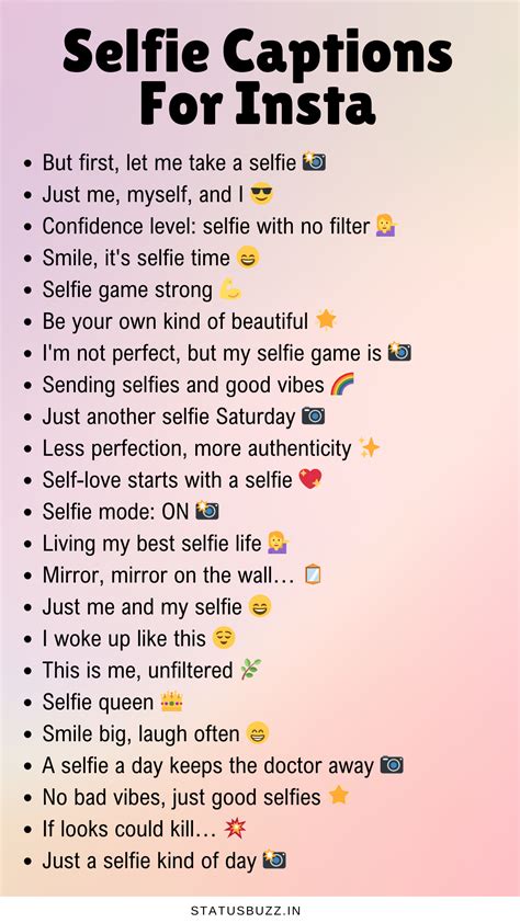 130+ Selfie Captions For Instagram - Biz Minds