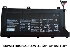 ROTECH SOLUTIONS COMPATIBLE HB469215ECW-31 BATTERY FOR Huawei MateBook ...