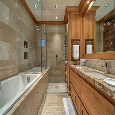 16 Medium Bathroom with Brown Countertops Design Ideas & Images