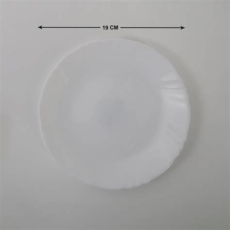 Buy Martin Polaris Opalware Side Plate - 19cm from Home Centre at just ...