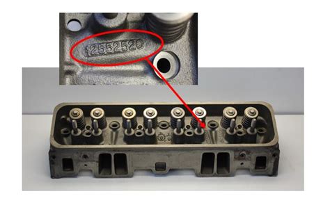 Chevy Head Casting Identification 的图像结果