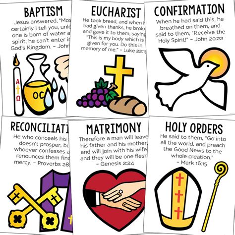 Seven Sacraments For Kids