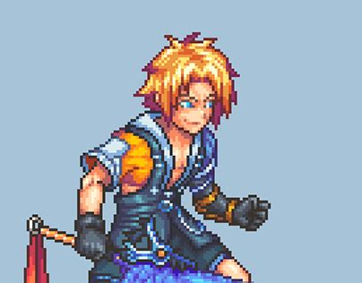 Image result for Tidus Hair Tutorial