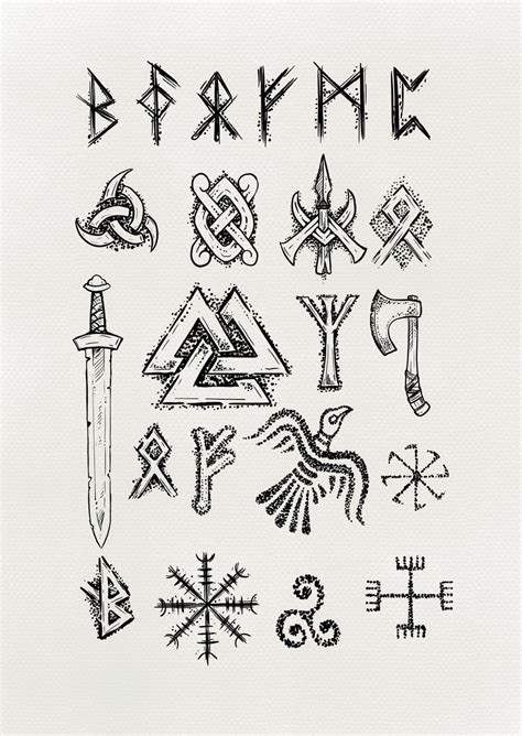 10 Viking tattoo symbol ideas in 2025 | viking tattoo symbol, viking tattoos, rune tattoo