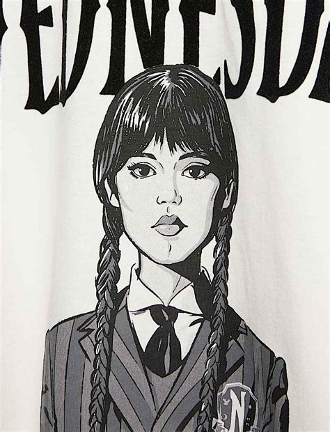 Buy Kids' Pure Cotton Wednesday™ Pyjama Set (6-16 Yrs) at Marks & Spencer