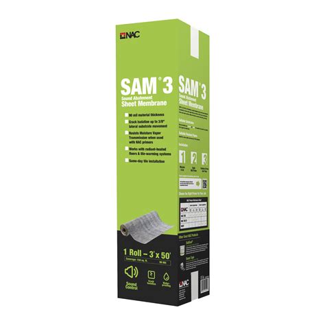 NAC Products SAM 3 Membrane 3'x50' | Flooring Distributor | Patriot ...