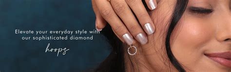 Buy Diamond Hoop & Huggie Earrings Online | Latest Designs – Ivana ...