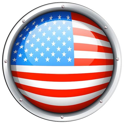 Usa flag circle Images - Free Download on Freepik