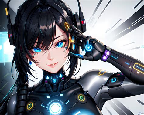 Cyborg Robot Girl deviantART 的图像结果