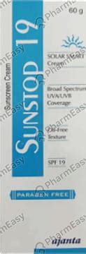 Buy SUNSTOP 19 CREAM 60GM Online & Get Upto 60% OFF at PharmEasy