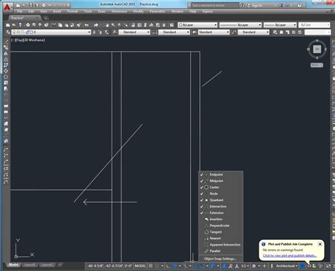 Image result for Extension Line in AutoCAD