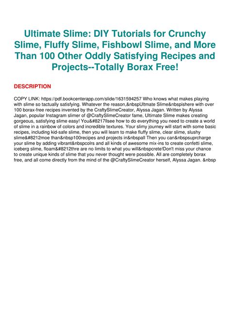 Image result for Slime Making Tutorials