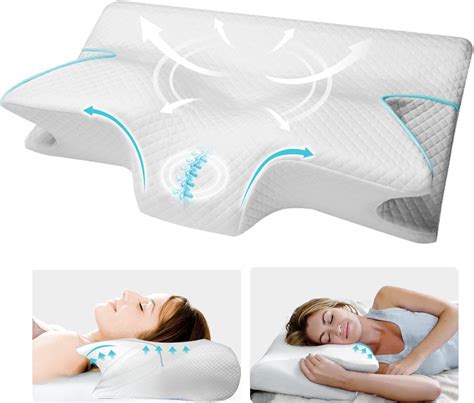 CervicalShoulder Pain Pillow with Cooling Case, India | Ubuy