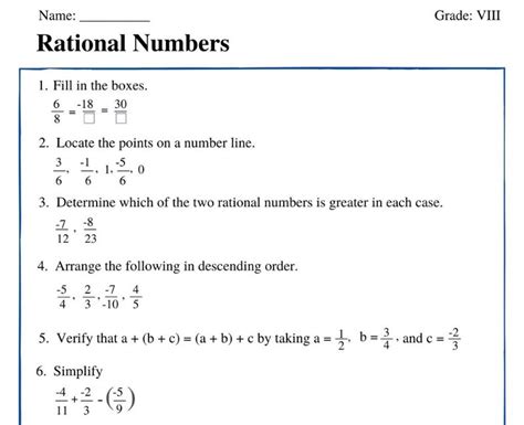 Rational Number Example Math 8 的图像结果