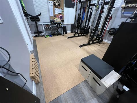 Cork Expandable Floor Mat - The Best Natural Gym Flooring – Yoloha Yoga