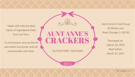 29+ Food Label Templates - Free PSD, EPS, AI, Illustrator Format Download