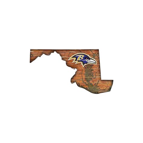 Fan Creations Baltimore Ravens 24-in H x 24-in W Sports Print in the ...