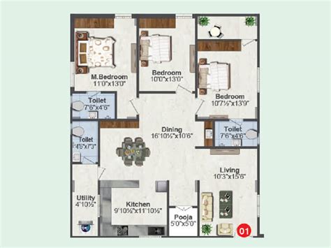 Shree Krishna Homes in Kompally, Hyderabad: Price, Brochure, Floor Plan ...